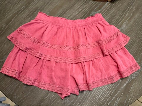 Altar'd State Ruffle Lace Floral Short