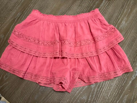 Altar'd State Ruffle Lace Floral Short